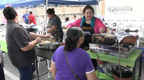 Continúan fiestas patrias en Reynosa con gastronomía y artesanías