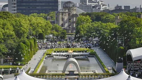 Conmemora Hiroshima el 80 aniversario del bombardeo atómico