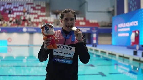 Osmar Olvera hace historia y conquista oro en Mundial de Singapur