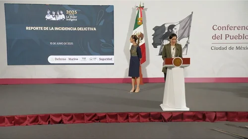 Disminuyen 25.8% homicidios diarios en gobierno de Sheinbaum