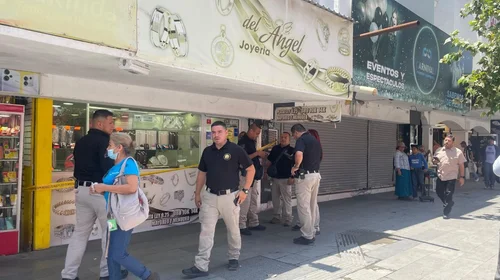 Asciende a un millón de pesos el robo en joyería en Monterrey