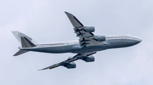 Aceptan avión de Qatar como Air Force One para Trump