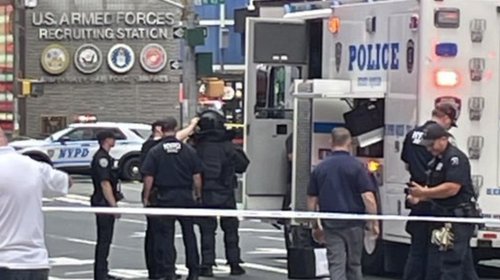 Evacuan zona de Times Square por amenaza de bomba