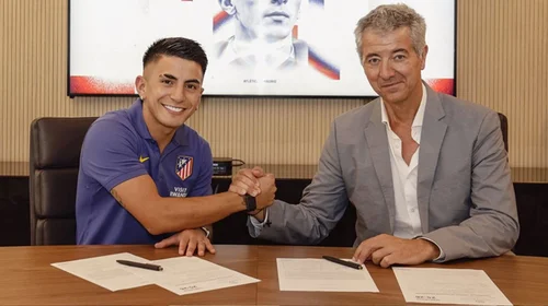 Firma Thiago Almada con el Atlético de Madrid hasta 2030