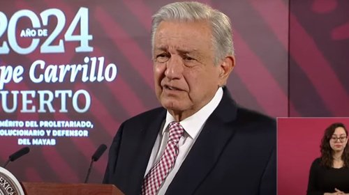 En contra de que se use libertad de expresión para lucrar: AMLO