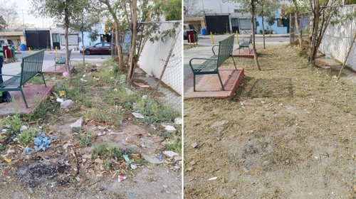 Gestionan rehabilitación de plaza en Fomerrey 23
