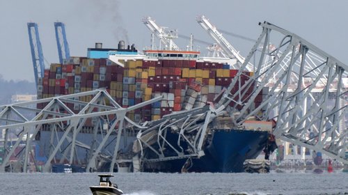 Hay 2 mexicanos desaparecidos tras colapso de puente en Baltimore