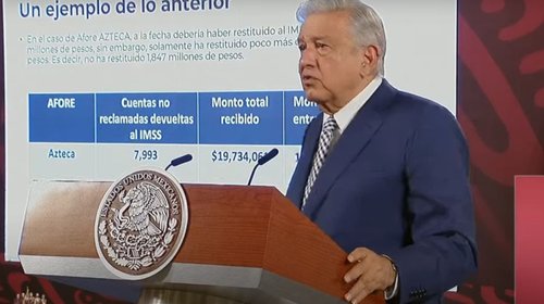Reforma de pensiones no va a perjudicar a trabajadores: AMLO