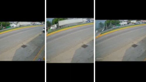 Difunden video de accidente en Allende donde murió una mujer