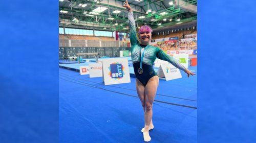 Alexa Moreno gana presea de oro en la Copa del Mundo en Eslovenia