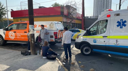 Atropellan a estudiante en el centro de Monterrey