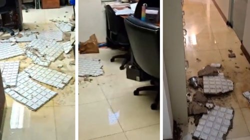 Se inundan oficinas del Tribunal de Justicia Administrativa