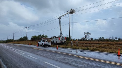 Restablecen energía eléctrica a 80% de afectados por 'Alberto'