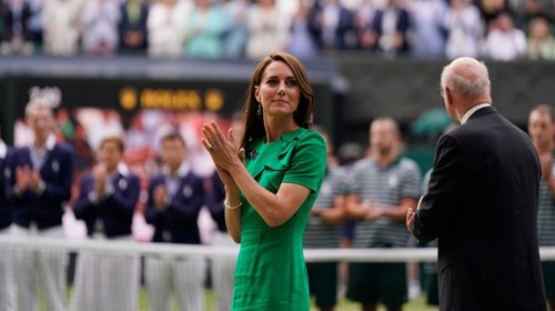 La princesa de Gales asistirá a la final varonil de Wimbledon