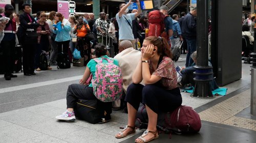 Restablecen parcialmente servicio en redes ferroviarias francesas