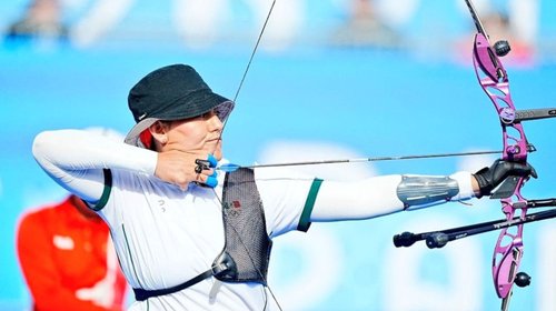 Ale Valencia es eliminada en cuartos de final de tiro con arco
