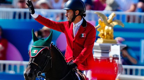 Cae de caballo Andrés Azcárraga y queda eliminado 