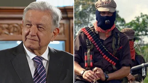 Responde AMLO con ironía al subcomandante Marcos