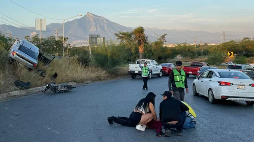 Atropellan a elemento de Fuerza Civil en Guadalupe