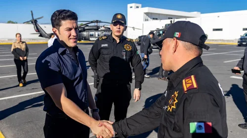 Presume Samuel protección de NL en frontera con Tamaulipas