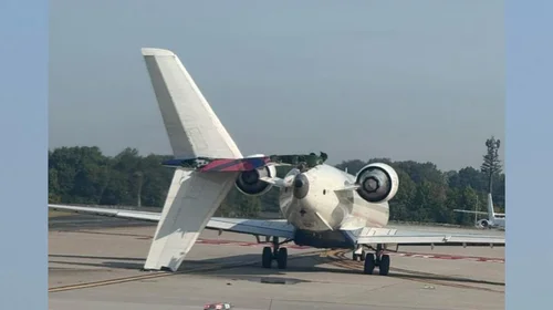 Chocan dos aviones en pista de aeropuerto de Atlanta