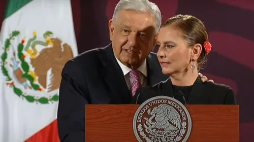 AMLO agradece a Beatriz Gutiérrez por apoyarlo durante su sexenio