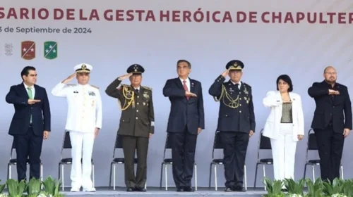 Conmemoran 177 aniversario de gesta heroica de los Niños Héroes
