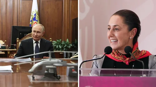 Declina Putin invitación a toma de protesta de Sheinbaum