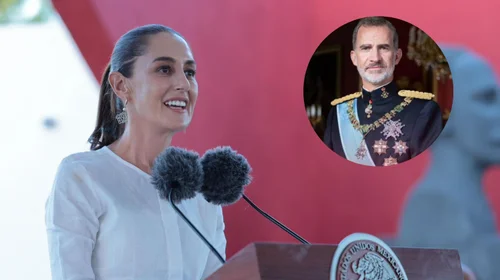 Explica Claudia Sheinbaum por qué no se invitó al rey de España