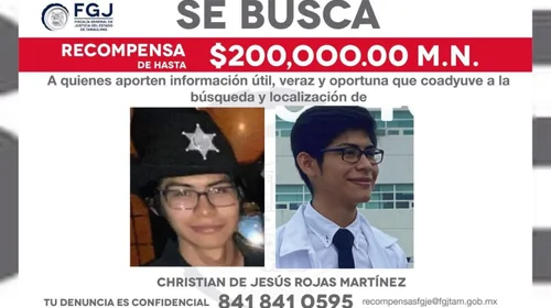 Continúan buscando en Tamaulipas al presunto agresor de Melanie