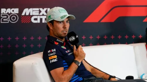 'Checo' Pérez, 'cansado' del olor a marihuana en GP de Las Vegas