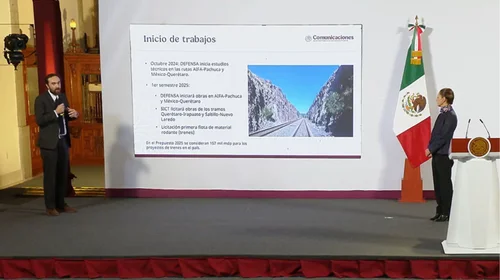 Obras de trenes iniciarán en 2025; serán más de 3 mil km de vías