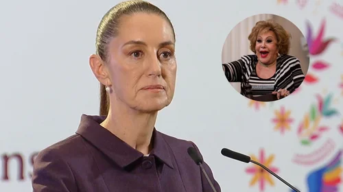 Así lamentó Sheinbaum el fallecimiento de Silvia Pinal