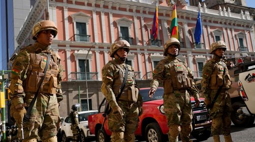 Presidente de Bolivia denuncia golpe de Estado