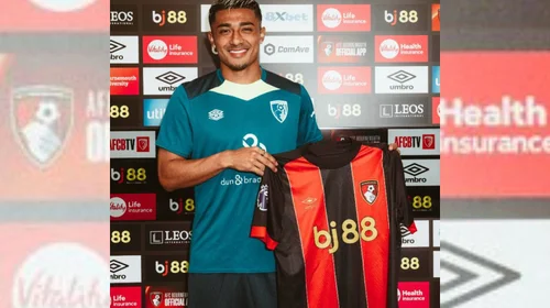 Julián Araujo, nuevo jugador de Bournemouth de la Premier League