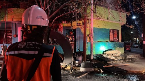 Se incendia vivienda en la colonia Independencia