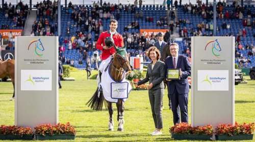 Gana medalla de oro el jinete regio Eugenio Garza Pérez