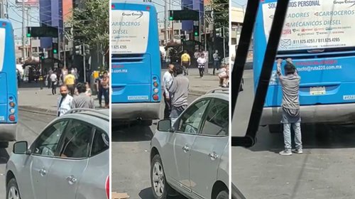 Evidencían imprudencias de usuarios en transporte público