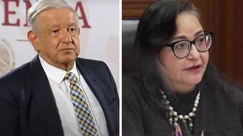 Rechaza AMLO dialogar con Norma Piña sobre reforma judicial