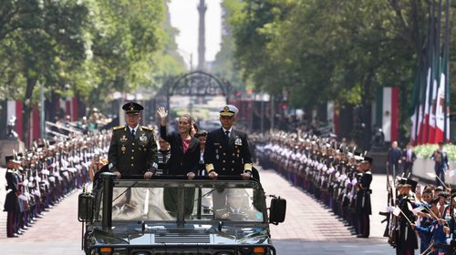  Conmemora Sheinbaum 178 años de la gesta de los Niños Héroes