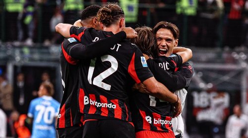 AC Milan de Santiago Giménez vence al Napoli y lidera la Serie A