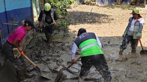 Sedena mantiene apoyo a población afectada por las lluvias