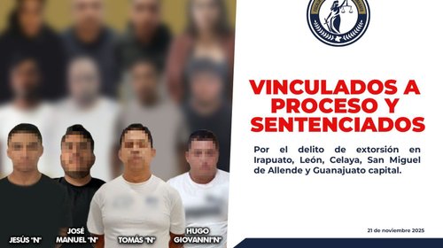 Cae célula del Cártel Santa Rosa de Lima en cinco municipios