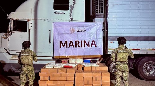 Marina decomisa 605 kg de metanfetamina en Mazatlán