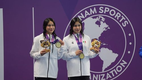 Gemelas Cueva ganan Logro Deportivo en Panam Sports Junior