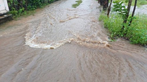 Lluvias en Los Tuxtlas dejan daños y una víctima mortal