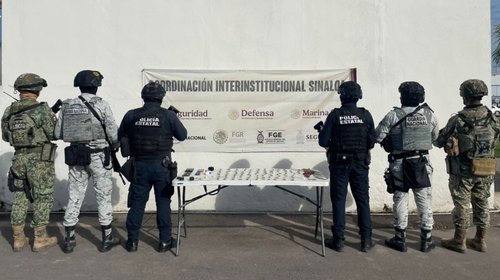 Decomisan armas y droga en el Penal de Aguaruto
