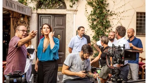 Karla Sofía Gascón protagoniza filme italiano en Roma