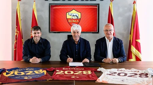 Gasperini reemplaza a Ranieri como entrenador de la Roma