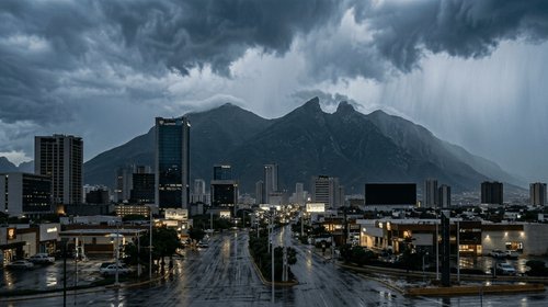 Activan alerta por tormentas y rachas de viento en NL